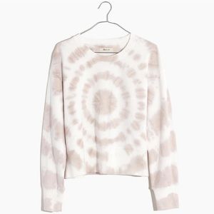 NWT Madewell tie dye sweatshirt